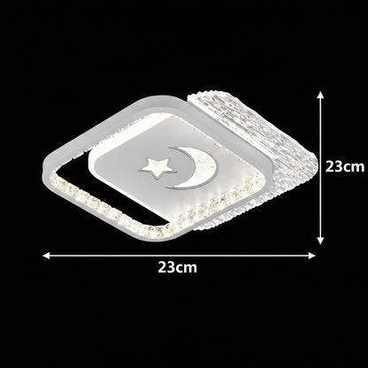 LED lustr PERU 38W, 2 čtverce, studené/teplé/neutrální světlo, bílé LED lustry Výchozí název Alessandro Design