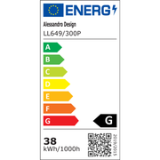 LED lustr PERU 38W, 2 čtverce, studené/teplé/neutrální světlo, bílé LED lustry Výchozí název Alessandro Design
