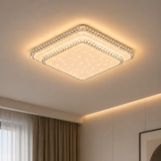 QIKIQTAALUK LED lustr, 40W, 38 x 38 cm, teplé/neutrální/studené světlo, bílá