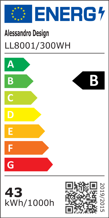 LED lustr RADIAN Nobile, 43W, Průměr 39,5 cm, Teplé/Neutrální/Studené světlo, Bílá