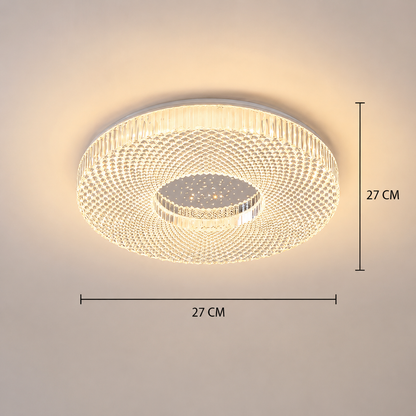 LED lustr RADIAN Petito, 21W, Průměr 27 cm, Teplé/Neutrální/Studené světlo, Bílá