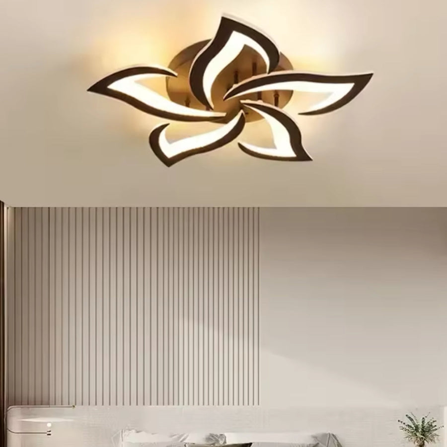 LED lustr s dálkovým ovládáním LT660/5BK, 5 prvků, 54W, světlo 3000/4000/6000K, černý, nastavitelná výška LED lustry s dálkovým ovládáním Výchozí název Alessandro Design
