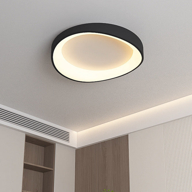 LED stropní svítidlo s dálkovým ovládáním, PL103/520BK, 29W, průměr 50cm, teplé/studené/neutrální světlo, černé LED lustry s dálkovým ovládáním Výchozí název Alessandro Design
