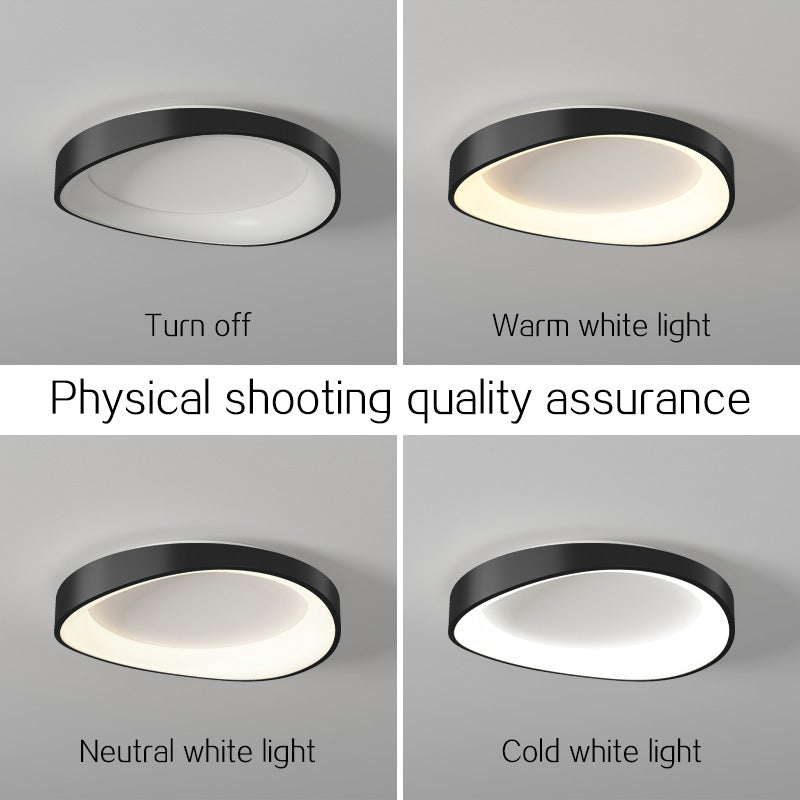 LED stropní svítidlo s dálkovým ovládáním, PL103/520BK, 29W, průměr 50cm, teplé/studené/neutrální světlo, černé LED lustry s dálkovým ovládáním Výchozí název Alessandro Design