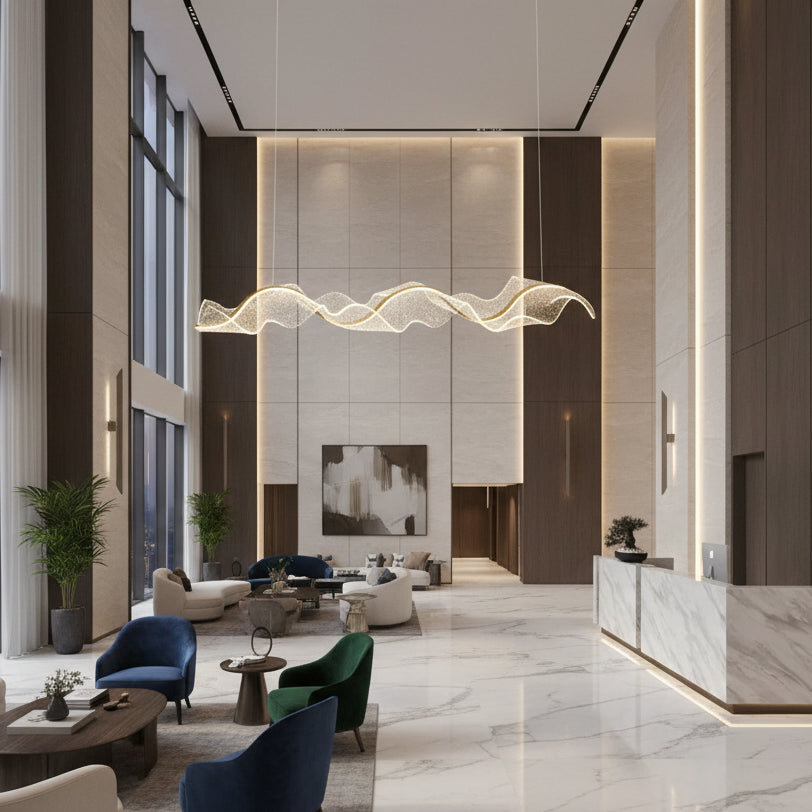 Lustra LED cu Telecomanda, Suspendata AMI 63W, Liniara, lumina Rece/Calda/Neutra, Auriu, Inaltime Reglabila Lustre LED cu Telecomanda Default Title Alessandro Design