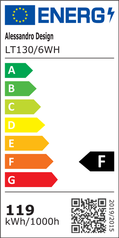 LED lustr s dálkovým ovládáním ELLA 119W, 6 čtverců, studené/teplé/neutrální světlo, stmívatelné, bílá, kov a akryl