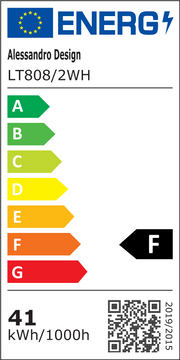 LED lustr s dálkovým ovládáním ZOE 41W, 2 čtverce, studené/teplé/neutrální světlo, stmívatelné, bílá