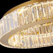 LED lustr s dálkovým ovládáním a krystalem VERTUS 18W, 30cm, Kruh, Studené/Teplé/Neutrální světlo, Stmívatelné, Chrome LED lustr s dálkovým ovládáním Výchozí název Alessandro Design