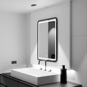 Obdélníkové LED zrcadlo, 60x80cm, odstín Základní dotyková zrcadla Korman C Výchozí název Alessandro Design