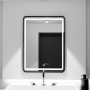 Obdélníkové LED zrcadlo, 60x80cm, odstín Základní dotyková zrcadla Korman C Výchozí název Alessandro Design