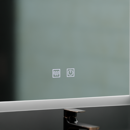 Oglinda LED Rentagulara, 60x80cm, Touch VENERA , Sistem Dezaburire,Dimabila Oglinzi Korman E Default Title Alessandro Design