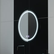 Kulaté LED zrcadlo 50cm Lucea Touch Demister System Zrcadla Korman E Výchozí název Alessandro Design
