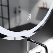 Kulaté LED zrcadlo, 50cm, Basic Touch Mirrors Korman C Výchozí název Alessandro Design