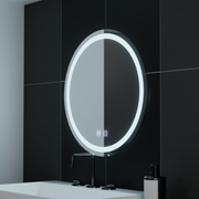LED kulaté zrcadlo, 70 cm, dotykové světlo, Demister System, stmívatelná zrcátka Korman E Výchozí název Alessandro Design