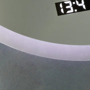 LED kulaté zrcadlo 60cm Giulia Sensor MotionGlow Marcello Systém odmlžování Hodiny a teploměr Dimabila Zrcátka Marcello Výchozí název Alessandro Design