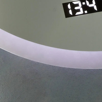 LED kulaté zrcadlo 60cm Giulia Sensor MotionGlow Marcello Systém odmlžování Hodiny a teploměr Dimabila Zrcátka Marcello Výchozí název Alessandro Design