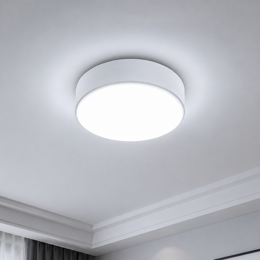 LED stropní svítidlo PL200/12R 18W Cold Light 6000k White