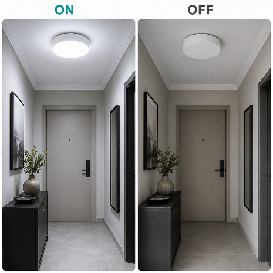 LED stropní svítidlo PL200/12R 18W Cold Light 6000k White