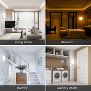 LED stropní svítidlo PL200/12R 18W Cold Light 6000k White