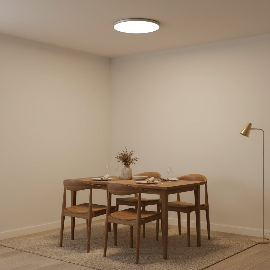 SOLIS LED stropní svítidlo 47cm 69W studené světlo Bílé LED stropní svítidlo Výchozí název Alessandro Design