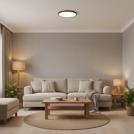 SOLIS LED stropní svítidlo 47cm 70W Cold Light Černá LED stropní svítidla Výchozí název Alessandro Design
