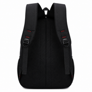 Rucsac Travel Business BAKU, 48x32x18 cm, Oxford, Negru si alb