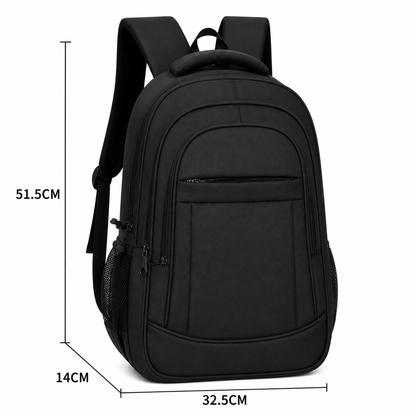 Rucsac Travel Business FERGANA, 51.5x32.5x14 cm, Oxford, Negru