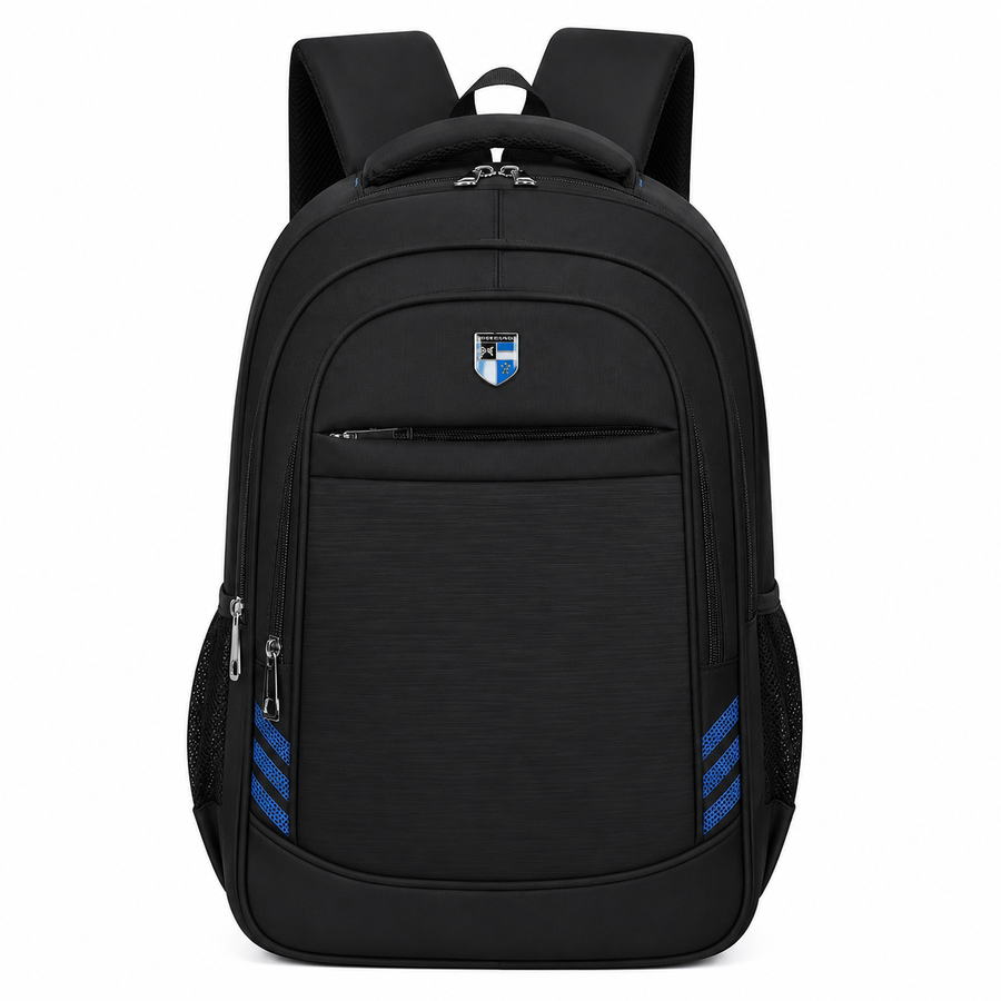 Rucsac Travel Business NAKHCHIVAN, 51x34x15 cm, Oxford, Negru si Albastru