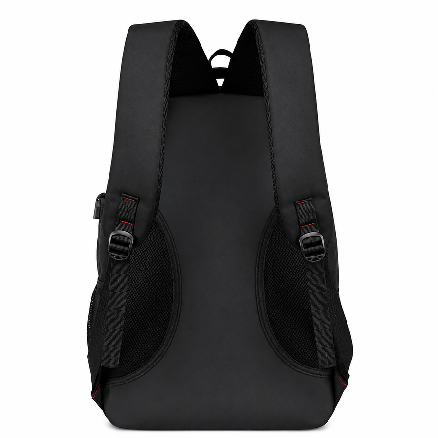 Rucsac Travel Business NAKHCHIVAN, 51x34x15 cm, Oxford, Negru si Albastru