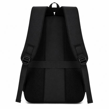 Rucsac Travel Business SHEKI, 47x32x14 cm, Oxford, Negru si Verde