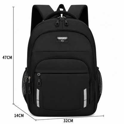 Rucsac Travel Business YEVLAKH, 47x32x14 cm, Oxford, Negru