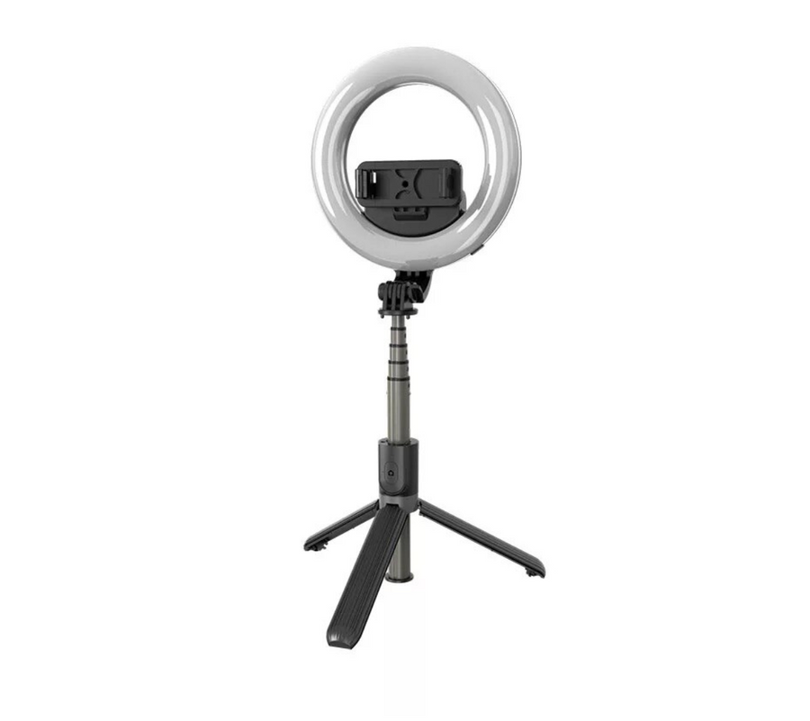 Selfie stick 4in1 led ring light, trepied, bluetooth