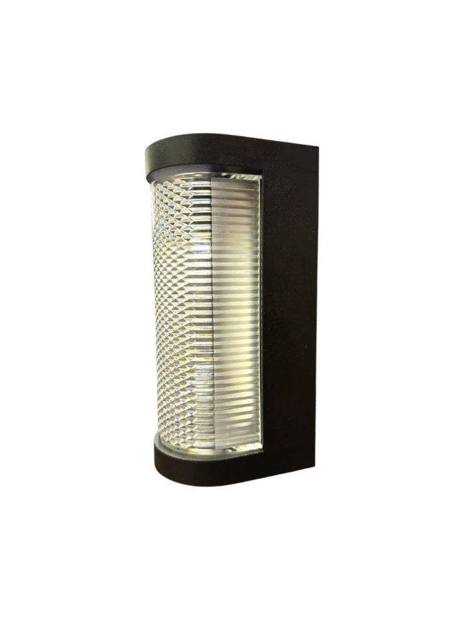Aplikujte Han, 12W, Metal, Černý exteriér LED