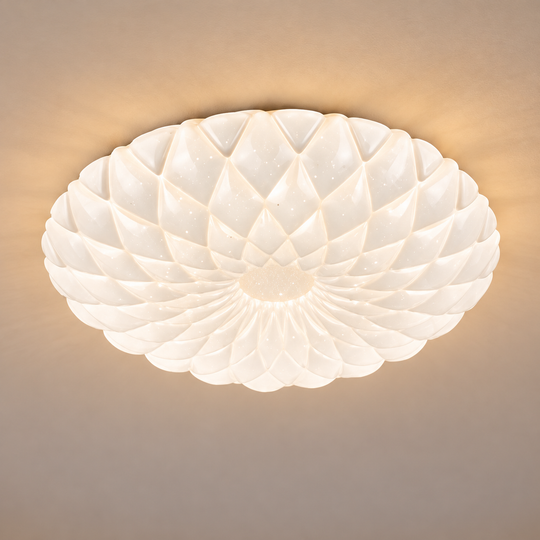 LED stropní svítidlo 23 cm, 22W, 3000K / 4000K / 6000K, bílé, kovové a akrylové