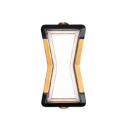 Fantazie aplikují exteriér a interiérový LED, 2 zdroje x 1W, IP65, kovový, černý, 3000k