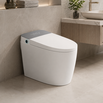 YUKON WC, standardní verze, s moderním designem, bílá