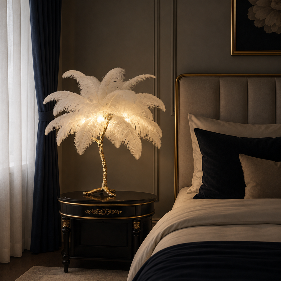 Lampa Pene Karlita 1XE27, průměr 40cm, Tmavě zelená