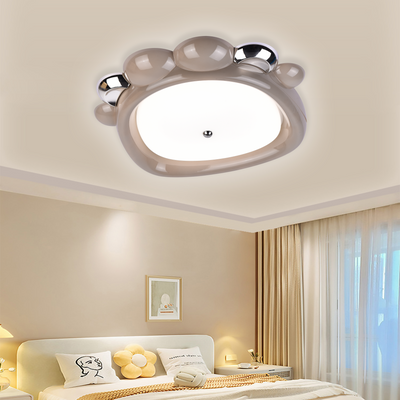 LED lustr 8057BN, 41W, Hnědý akryl, Světlo 3000K/4000K/6000K