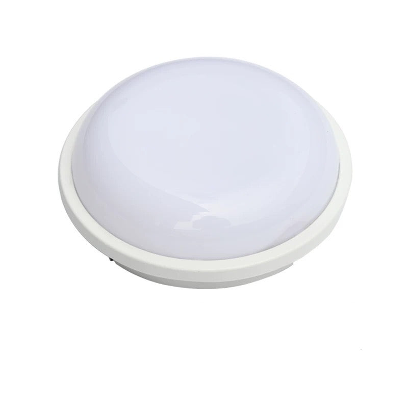 Venkovní nástěnné LED svítidlo AX310/162WH, 12W, Cold Light 3000K, Průměr 16cm, IP65, Bílá