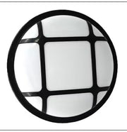 Venkovní nástěnné LED svítidlo AX311/162BK, Průměr 16cm, 12W, IP65, Teplé světlo