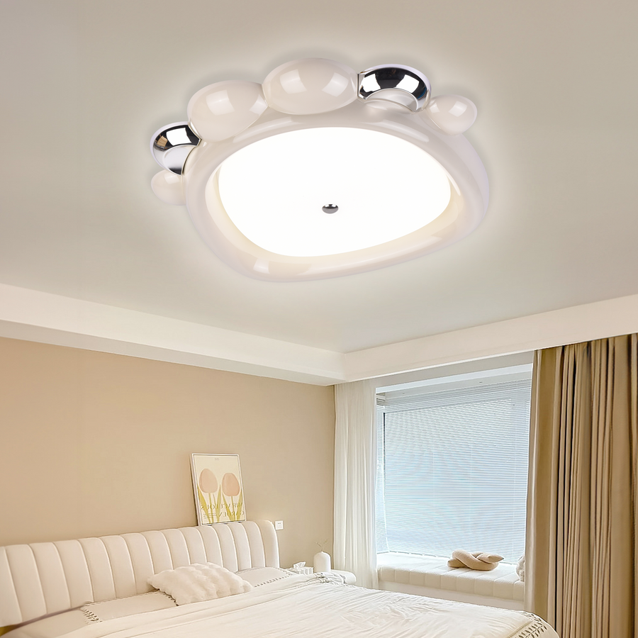 LED LED Sofia, Green Acril, Moon and Star Form, 3000k/4000k/6000K