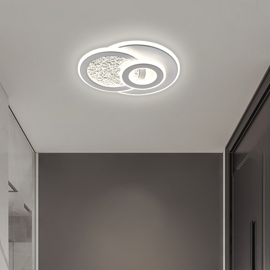 LED LED LED LED Kompacic Rondos, 36W, 3 kruhy, studené/horké/neutrální světlo, bílá