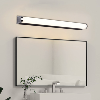 Koupelnové LED nástěnné svítidlo, GARDA, 10W, lineární, Teplé/Neutrální/Studené světlo, Chrome