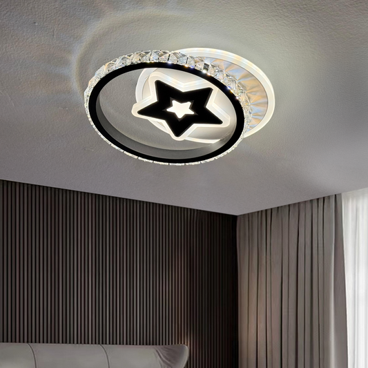 Použít LED HADLEY 24W Black White
