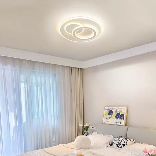 LED CHANDIER s dálkovým ovládáním Nolux Luminosa, 120 W, 3 kruhy, chladné/horké/neutrální světlo, nestabilní, bílé