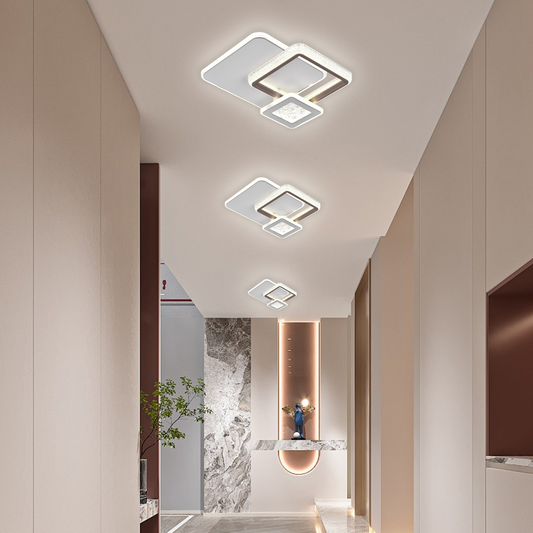 LED LED LED Nyxora Quad, 36W, 3 patriarcha, studené/horké/neutrální světlo, černá