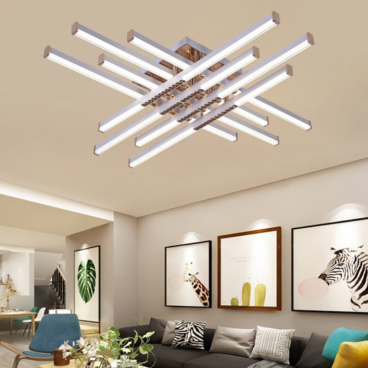 LED lustr s dálkovým ovládáním LT178/6WH, 84W, 6 prvků, studené/teplé/neutrální světlo, stmívatelný, bílý