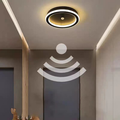 Závěsný LED lustr s dálkovým ovládáním INFINITY HALO 138W, studené/teplé/neutrální světlo, stmívatelný, černý, výškově nastavitelný