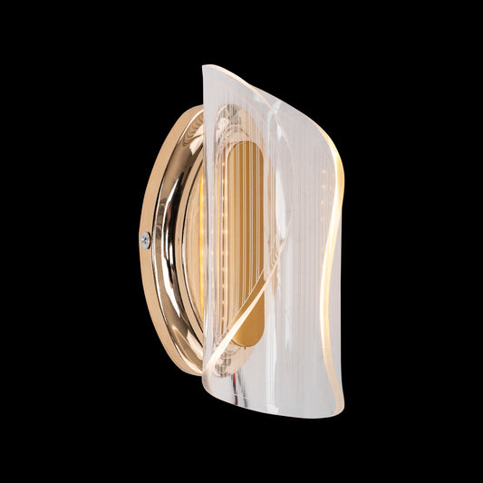 Aplică LED Leporis, 14W, 3000/4000/6000K, Metal, Auriu