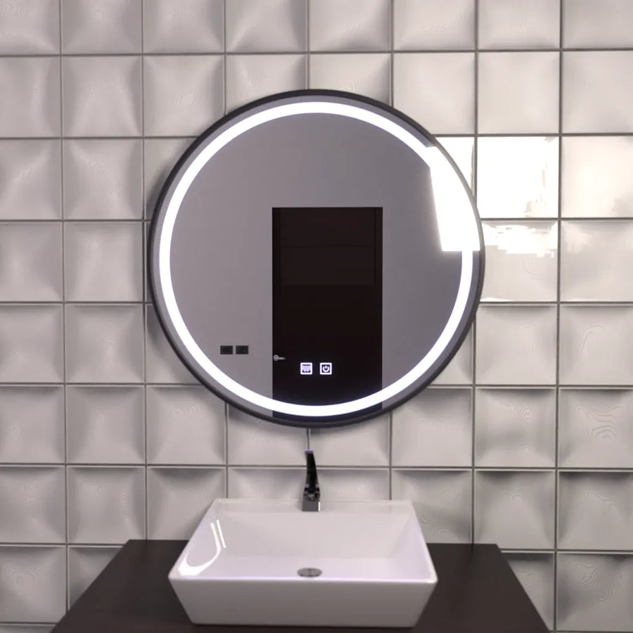 Mirror LED ROUND 60 cm Lucea Touch Dezoring System